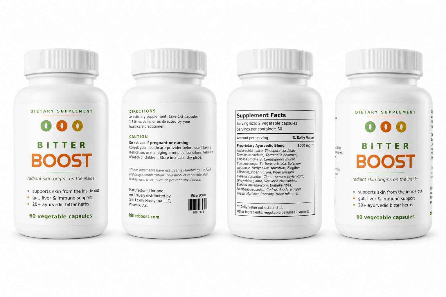 Bitter Boost — Ayurvedic Bitters for Skin, Gut & Immune Support