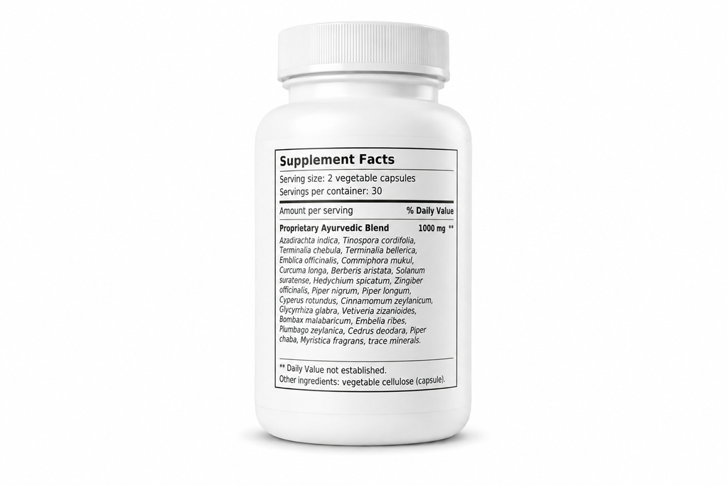 Bitter Boost — Ayurvedic Bitters for Skin, Gut & Immune Support